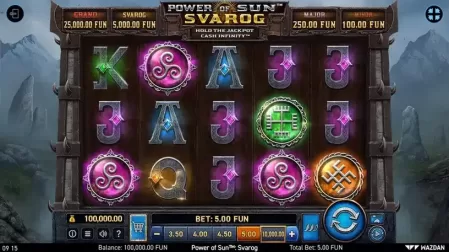 Power of Sun™: Svarog slot screenshot 1