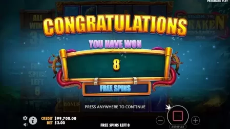 Release the Kraken Megaways slot screenshot 5