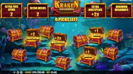 Release the Kraken Megaways slot screenshot 3