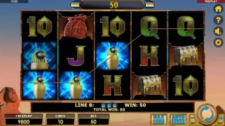 Relic Riches slot screenshot 2