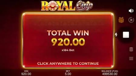 Royal Chip slot screenshot 3