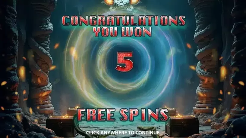 Serpent Cage slot screenshot 2