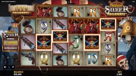 Tales of Silver Megaways slot screenshot 3