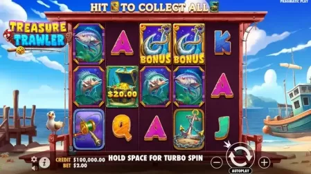 Treasure Trawler slot screenshot 1