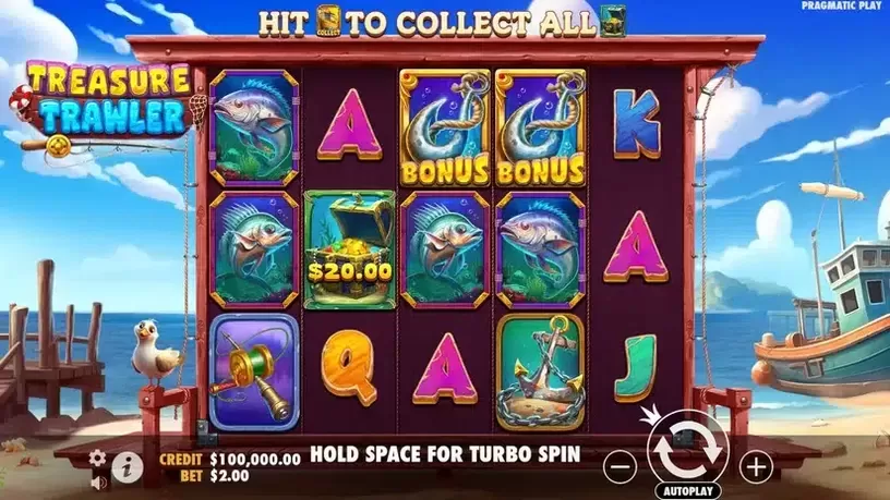 Treasure Trawler slot screenshot 1