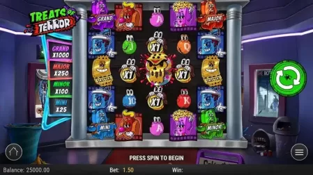 Treats of Terror slot screenshot 1