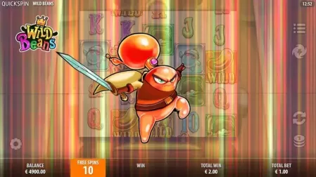 Wild Beans slot screenshot 2