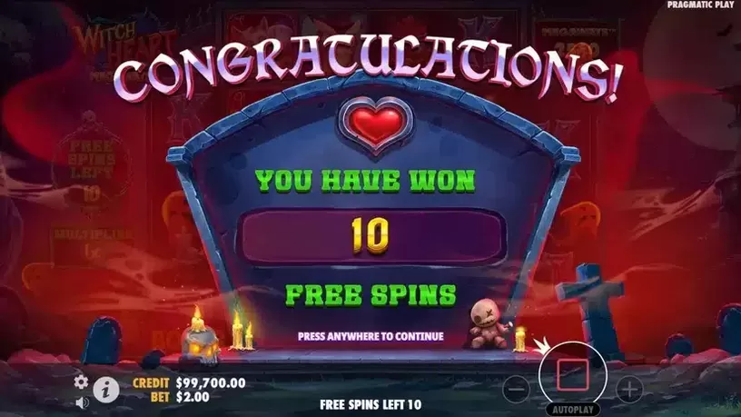 Witch Heart Megaways slot screenshot 3