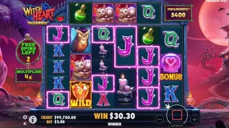 Witch Heart Megaways slot screenshot 5