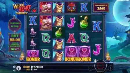 Witch Heart Megaways slot screenshot 2