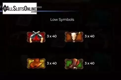 Paytable screen 2