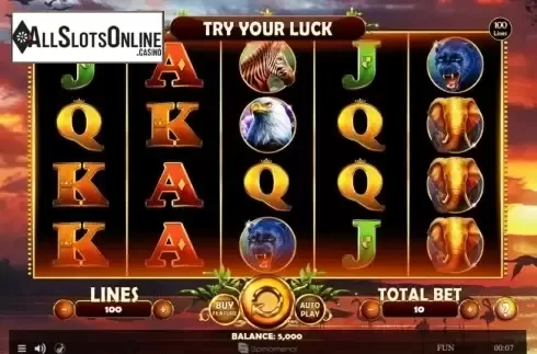 Reel Screen. African Fortune from Spinomenal