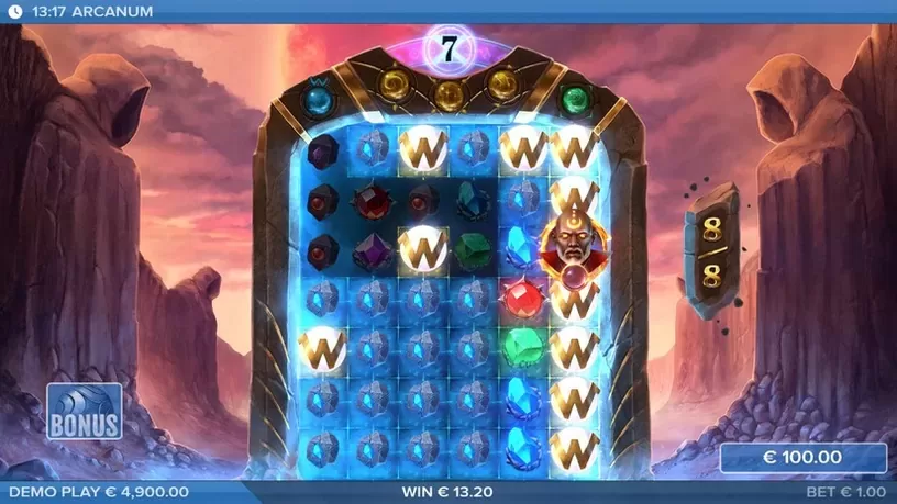 Arcanum slot screenshot 