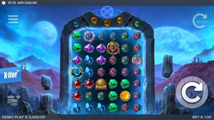 Arcanum slot screenshot 