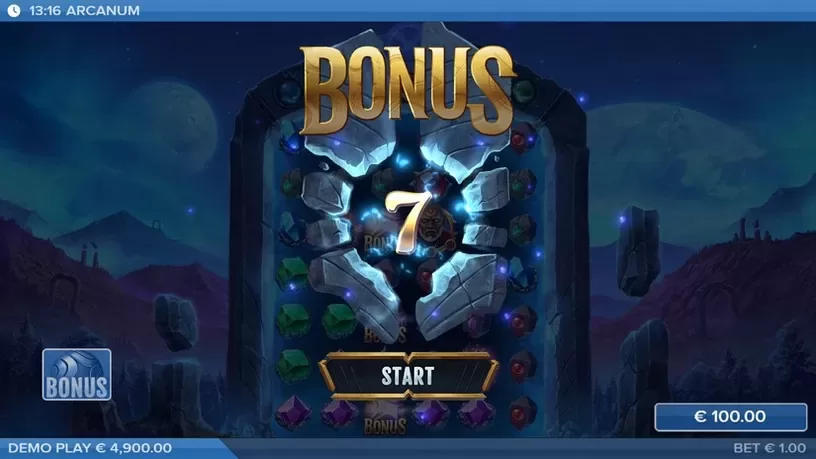 Arcanum slot screenshot 2