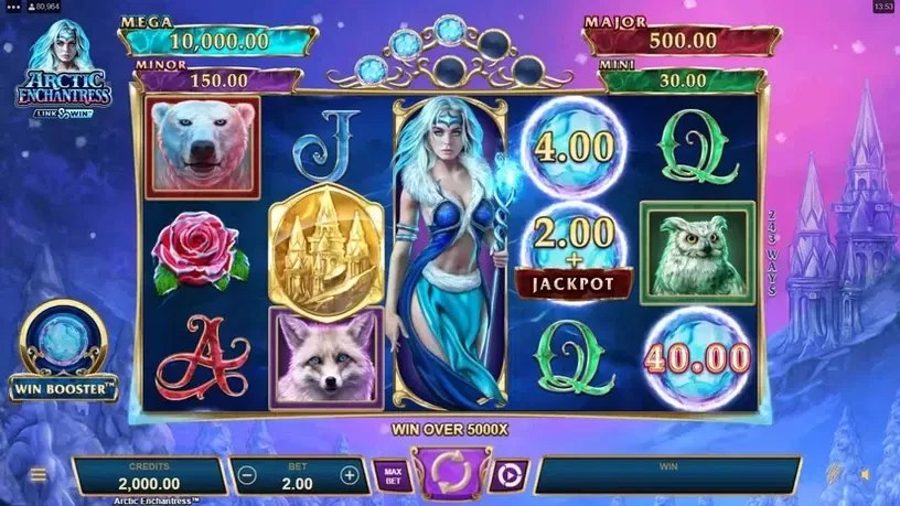 Arctic Enchantress slot screenshot 1