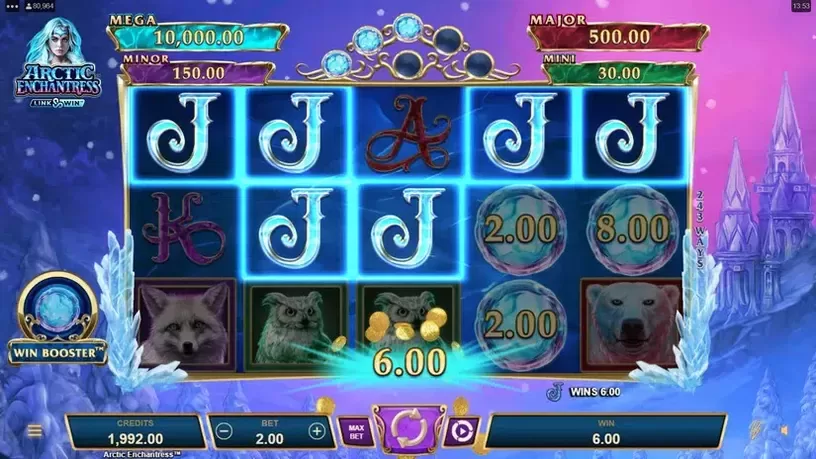 Arctic Enchantress slot screenshot 2