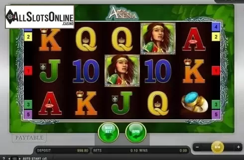 Screen 1. Asena from Bally Wulff