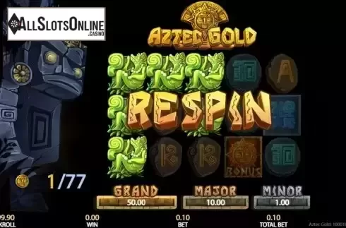 Win Respin screen