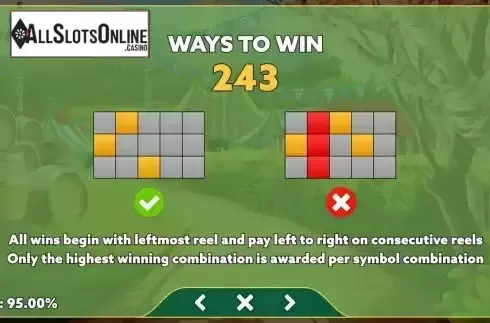 Ways to win screen