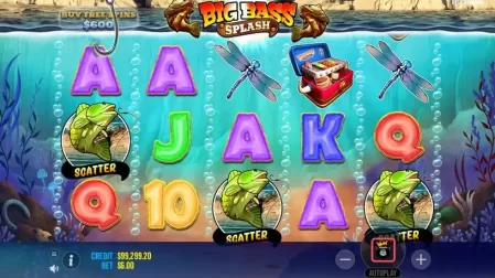 Big Bass Splash slot screenshot 3