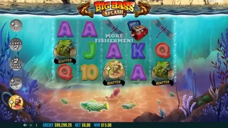 Big Bass Splash slot screenshot 4