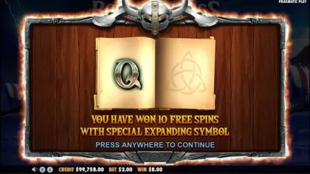 Book of Vikings slot screenshot 3