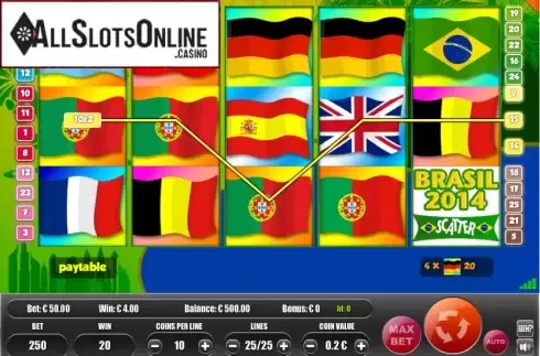 Screen3. Brasil2014 from Portomaso Gaming