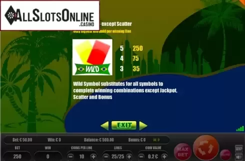 Screen5. Brasil2014 from Portomaso Gaming