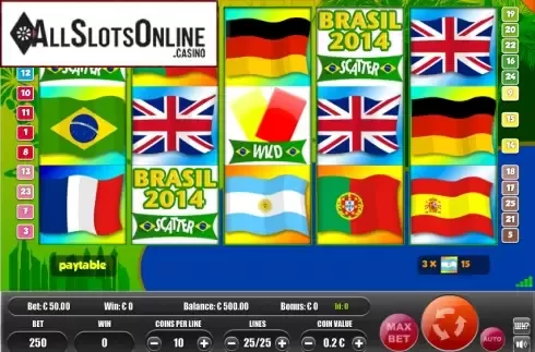 Screen2. Brasil2014 from Portomaso Gaming