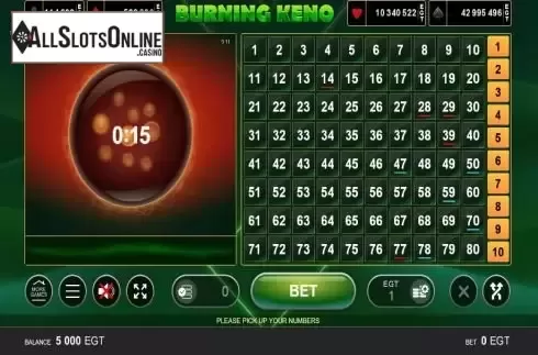 Game screen