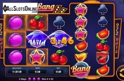 Wild win screen 2. Chitty Bang from Pariplay