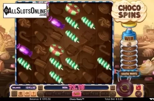 Free Spins 3. Choco Reels from Wazdan