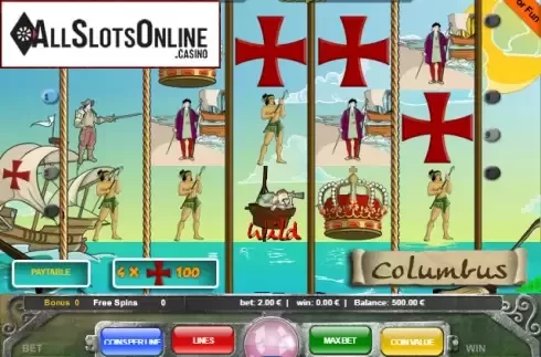 Screen7. Columbus (9) from Portomaso Gaming