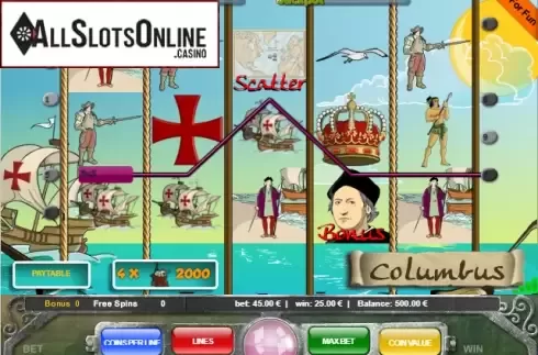 Screen9. Columbus (9) from Portomaso Gaming