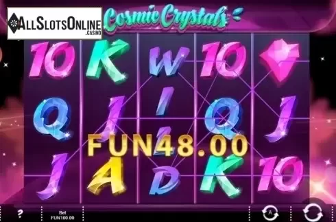 Win Screen 2. Cosmic Crystals from IronDog