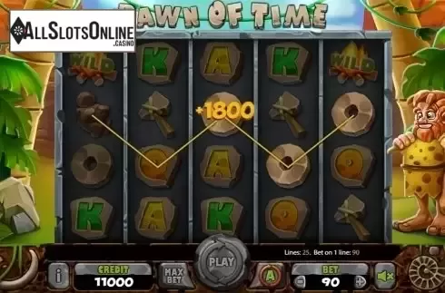 Game workflow 3. Dawn of Time from X Card