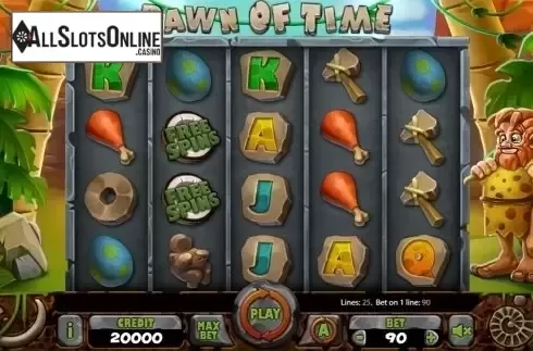 Reels screen. Dawn of Time from X Card