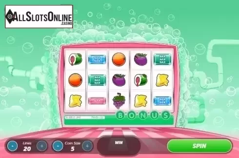 Game Workflow screen. Double Bubble from Roxor Gaming