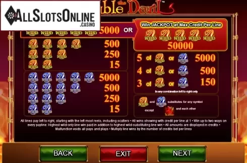 Screen3. Double the Devil from Amaya