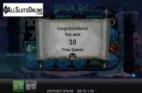 Free Spins Win Screen 2
