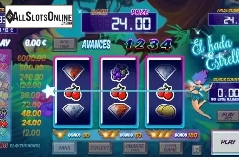 Win Screen. El Hada Estrella from GAMING1