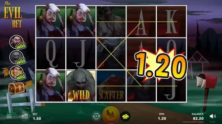 Evil Bet slot screenshot 3
