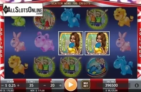 Win screen. Fantasy Park ( KA GAMING) from KA Gaming