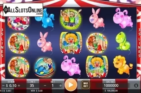 Reel screen. Fantasy Park ( KA GAMING) from KA Gaming