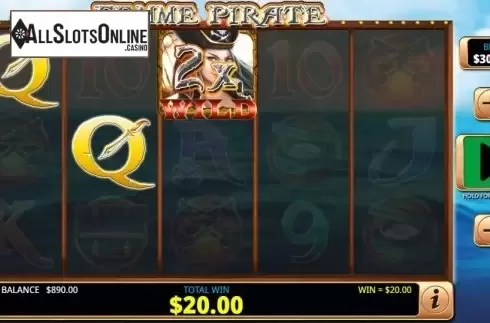 Win Screen 2. Femme Pirate from Gamefish Global