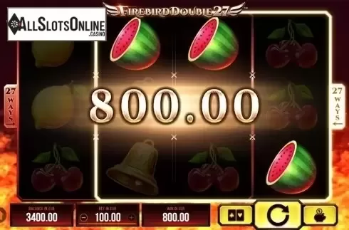 Game workflow 3. Firebird Double 27 from SYNOT