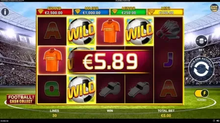 Football Cash Collect slot screenshot 3