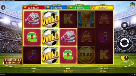 Football Cash Collect slot screenshot 2