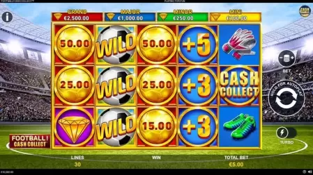 Football Cash Collect slot screenshot 1